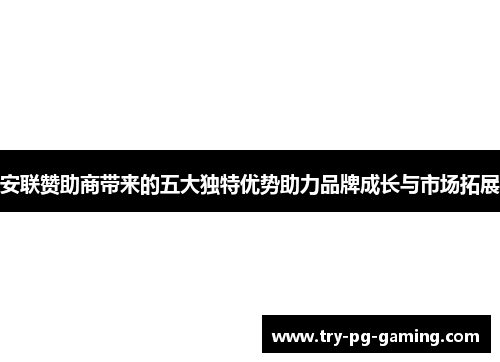 安联赞助商带来的五大独特优势助力品牌成长与市场拓展